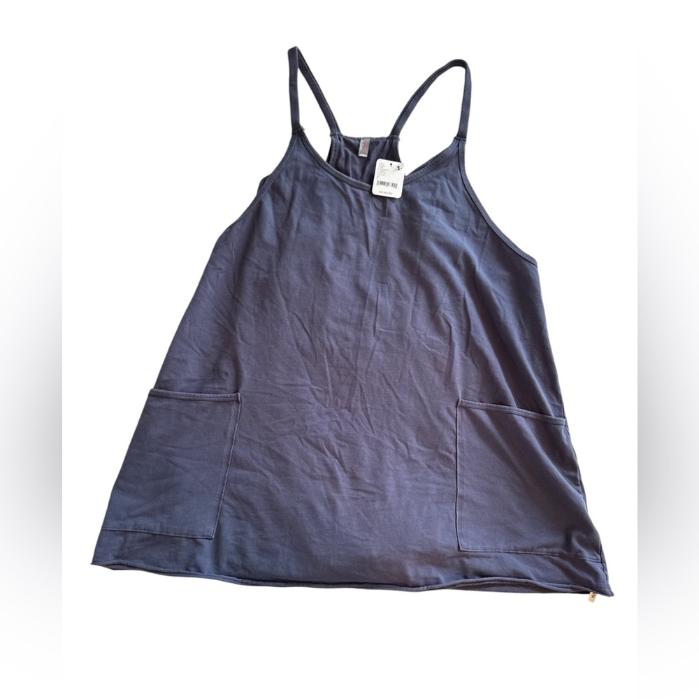 NWT FP Movement by Free People Navy Dress